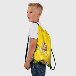 Рюкзак-мешок Billie Eilish: MyBoi, цвет: 3D-принт — фото 2