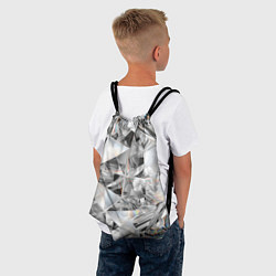Рюкзак-мешок Бриллиантовый блеск, цвет: 3D-принт — фото 2