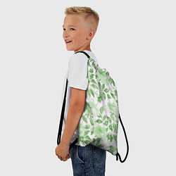 Рюкзак-мешок Пышная растительность, цвет: 3D-принт — фото 2