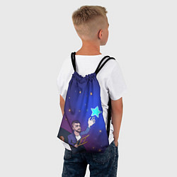 Рюкзак-мешок JONY Звезда, цвет: 3D-принт — фото 2