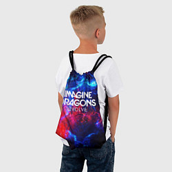 Рюкзак-мешок IMAGINE DRAGONS, цвет: 3D-принт — фото 2