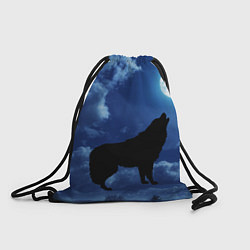 Рюкзак-мешок WOLF, цвет: 3D-принт