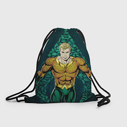 Рюкзак-мешок Aquaman, цвет: 3D-принт