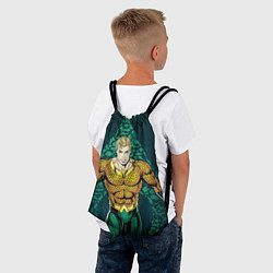 Рюкзак-мешок Aquaman, цвет: 3D-принт — фото 2