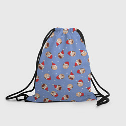 Рюкзак-мешок MERRY MORTY-MAS, цвет: 3D-принт