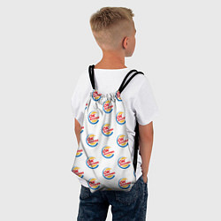 Рюкзак-мешок OK boomer logo, цвет: 3D-принт — фото 2