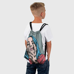 Рюкзак-мешок Билли Айлиш, цвет: 3D-принт — фото 2