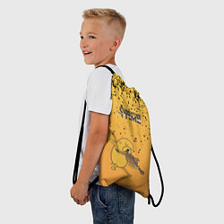 Рюкзак-мешок Jake-musician, цвет: 3D-принт — фото 2
