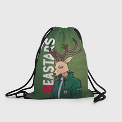 Рюкзак-мешок Выдающиеся звери, цвет: 3D-принт