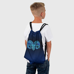 Рюкзак-мешок Знаки Зодиака Овен, цвет: 3D-принт — фото 2