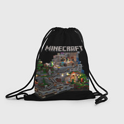 Рюкзак-мешок MINECRAFT, цвет: 3D-принт