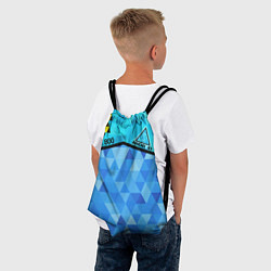 Рюкзак-мешок DETROIT: BECOME HUMAN, цвет: 3D-принт — фото 2