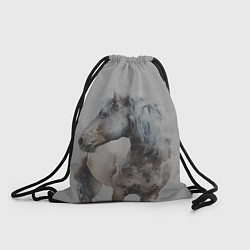 Рюкзак-мешок Лошадь, цвет: 3D-принт