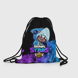 Рюкзак-мешок Brawl Stars LEON SHARK, цвет: 3D-принт