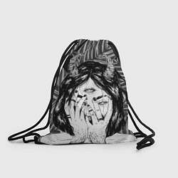 Рюкзак-мешок Чёртик, цвет: 3D-принт