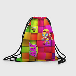 Рюкзак-мешок Brawl Stars Мах, цвет: 3D-принт