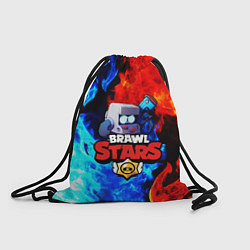 Рюкзак-мешок BRAWL STARS 8 BIT, цвет: 3D-принт
