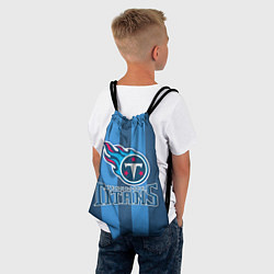 Рюкзак-мешок Tennessee Titans, цвет: 3D-принт — фото 2