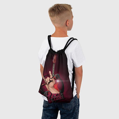 Мешок для обуви Rock Star / 3D-принт – фото 4