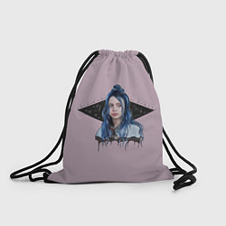 Рюкзак-мешок Billie Pink Art, цвет: 3D-принт