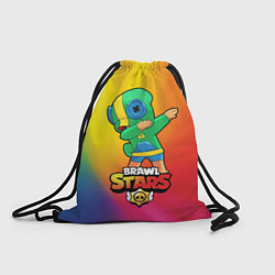 Рюкзак-мешок Brawl Stars Leon, Dab, цвет: 3D-принт