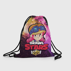 Рюкзак-мешок Brawl Stars - Jessie, цвет: 3D-принт