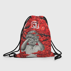 Рюкзак-мешок Монстры, Детский страх, цвет: 3D-принт