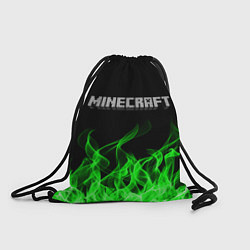 Рюкзак-мешок MINECRAFT FIRE, цвет: 3D-принт