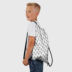 Рюкзак-мешок LiL PEEP Pattern, цвет: 3D-принт — фото 2