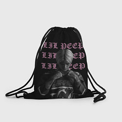Рюкзак-мешок LiL PEEP, цвет: 3D-принт
