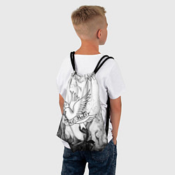 Рюкзак-мешок LIL PEEP CRY BABY, цвет: 3D-принт — фото 2