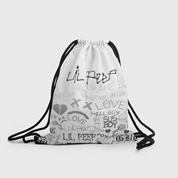 Рюкзак-мешок LIL PEEP, цвет: 3D-принт