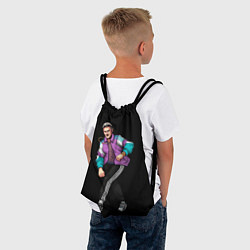Рюкзак-мешок Ильич, цвет: 3D-принт — фото 2