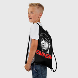 Рюкзак-мешок Eminem, цвет: 3D-принт — фото 2