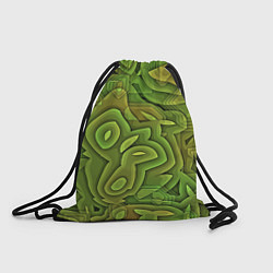 Рюкзак-мешок Необычный камуфляж, цвет: 3D-принт