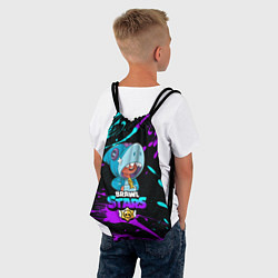 Рюкзак-мешок BRAWL STARS LEONS HARK, цвет: 3D-принт — фото 2