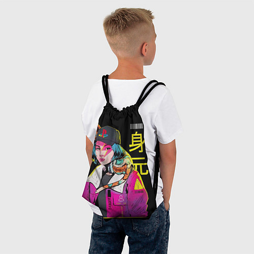 Мешок для обуви 2К Girl / 3D-принт – фото 4