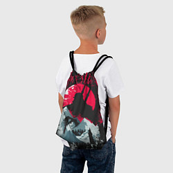 Рюкзак-мешок Ведьмак, цвет: 3D-принт — фото 2