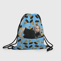 Рюкзак-мешок Billie Eilish Grammy, цвет: 3D-принт