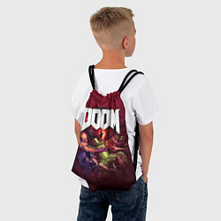 Рюкзак-мешок Doom, цвет: 3D-принт — фото 2