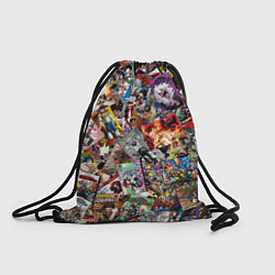 Рюкзак-мешок Academia stikerbombing, цвет: 3D-принт