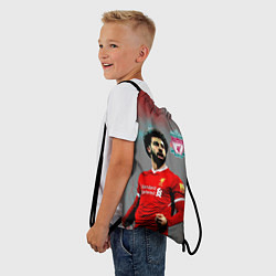 Рюкзак-мешок Mohamed Salah, цвет: 3D-принт — фото 2