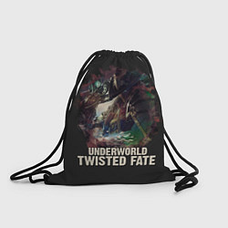 Рюкзак-мешок Twisted Fate, цвет: 3D-принт