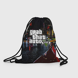 Рюкзак-мешок Grand Theft Auto V, цвет: 3D-принт