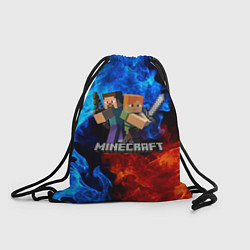 Рюкзак-мешок MINECRAFT, цвет: 3D-принт