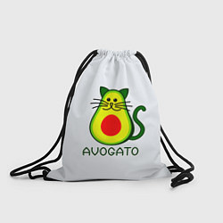 Рюкзак-мешок AVOGATO, цвет: 3D-принт