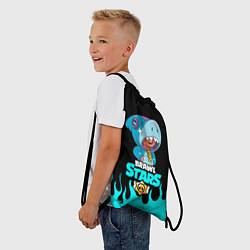 Рюкзак-мешок BRAWL STARS LEON, цвет: 3D-принт — фото 2