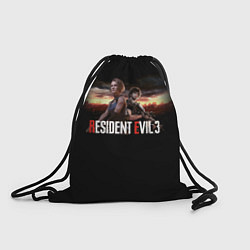 Рюкзак-мешок Resident Evil 3, цвет: 3D-принт