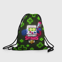 Рюкзак-мешок Brawl Stars 8 Bit Classic, цвет: 3D-принт