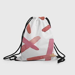 Рюкзак-мешок Абстрактные краски, цвет: 3D-принт